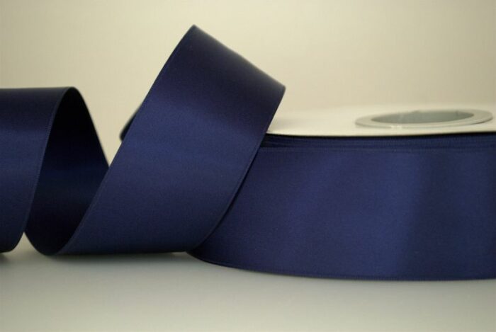 POL DF SATIN RIBBON 38MMX50MET BLUE - Image 1