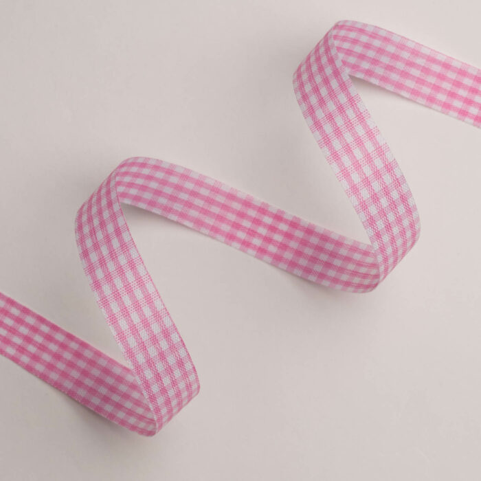ΚΟΡΔΕΛΑ SCOTCH ΑΠΛΗ 15MMX45MET WHITE-PINK - Image 1