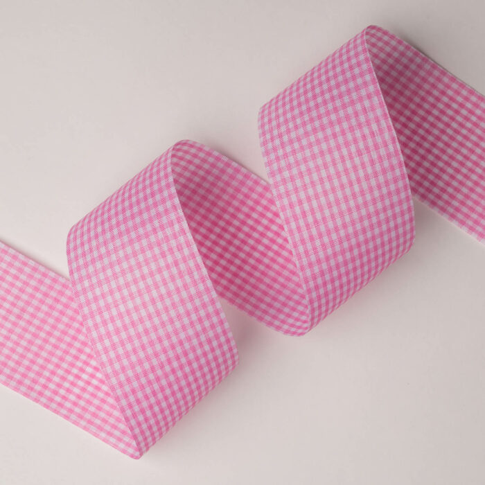 SCOTCH RIBBON 50MMX45MET WHITE-PINK L - Image 1