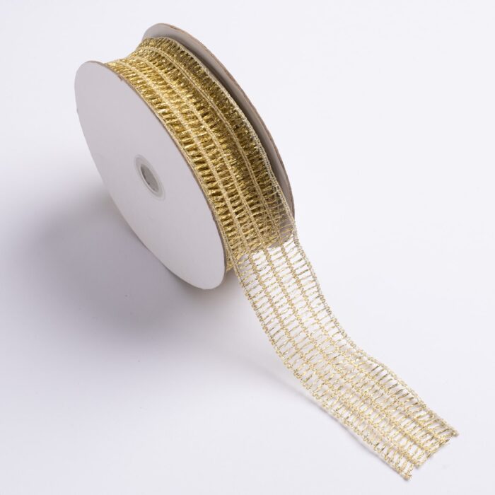 ΚΟΡΔΕΛΑ ΔΙΧΤΥ ΝοFL9279 40MMX20MET GOLD MET - Image 1