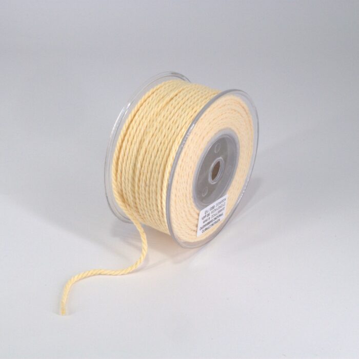 COTTON BRAID CORD  4MMX50MET VANILLA - Image 1