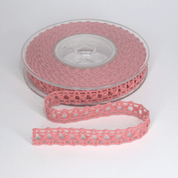 ΔΑΝΤΕΛΑ ΒΑΜΒΑΚΕΡΗ Νο5885 15ΜΜΧ10ΜΕΤ PINK OLD - Image 1