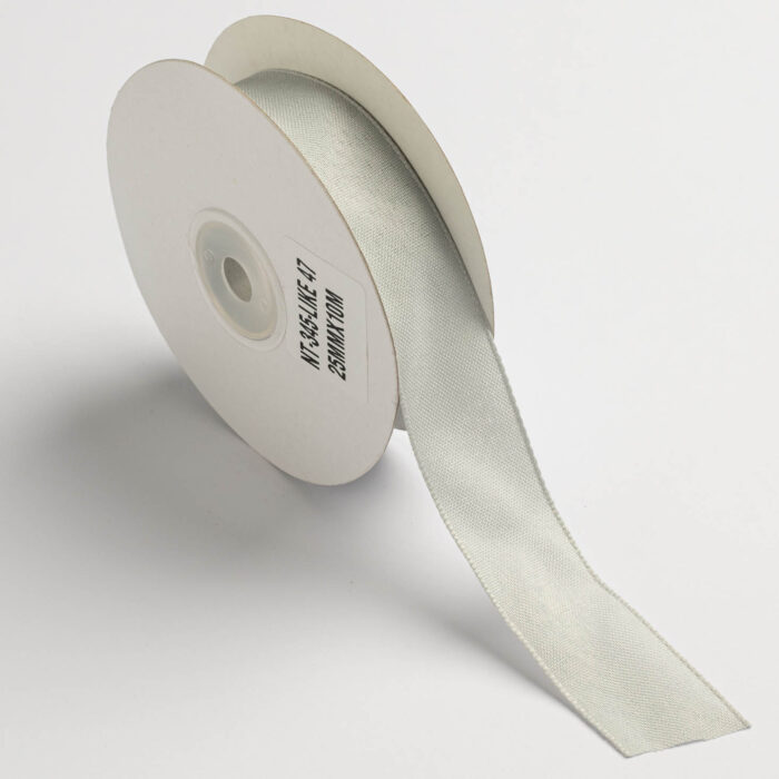 ΚΟΡΔΕΛΑ ΥΦΑΣΜΑΤΙΝΗ MATT   25MMX10MET GREY - Image 1