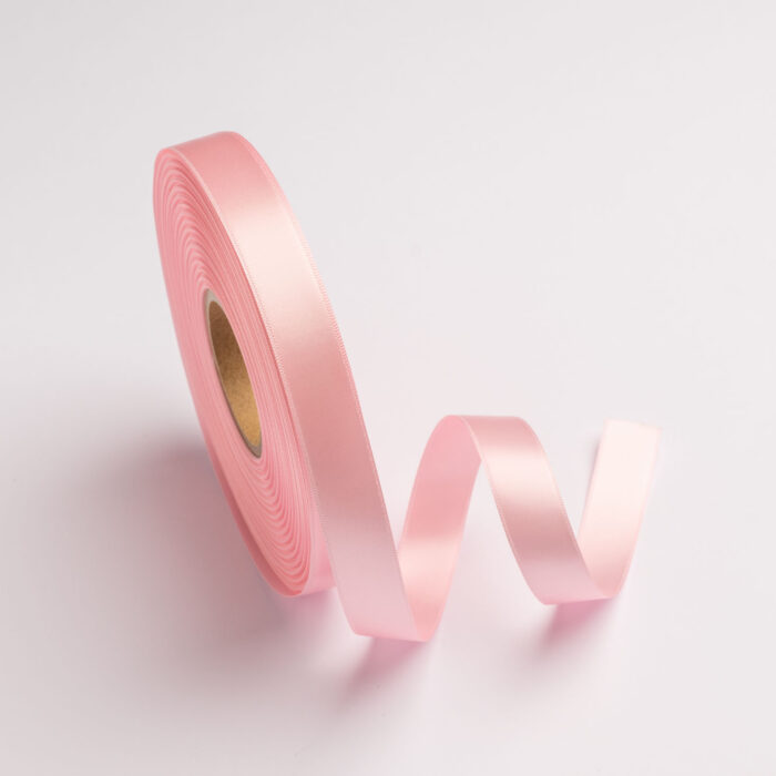 DOUBLE FACE SATIN RIBBON W.E.  16MMX50MET PINK L - Image 1